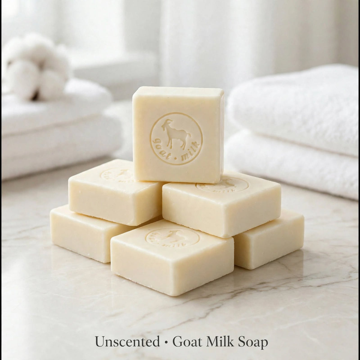 Unscented Goat Milk Soap 6.5oz