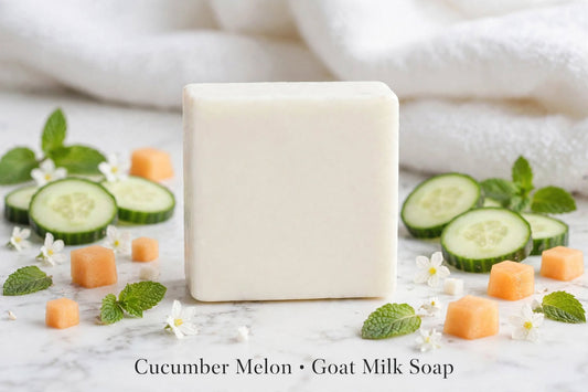Cucumber Melon Goat Milk Soap 6.5oz