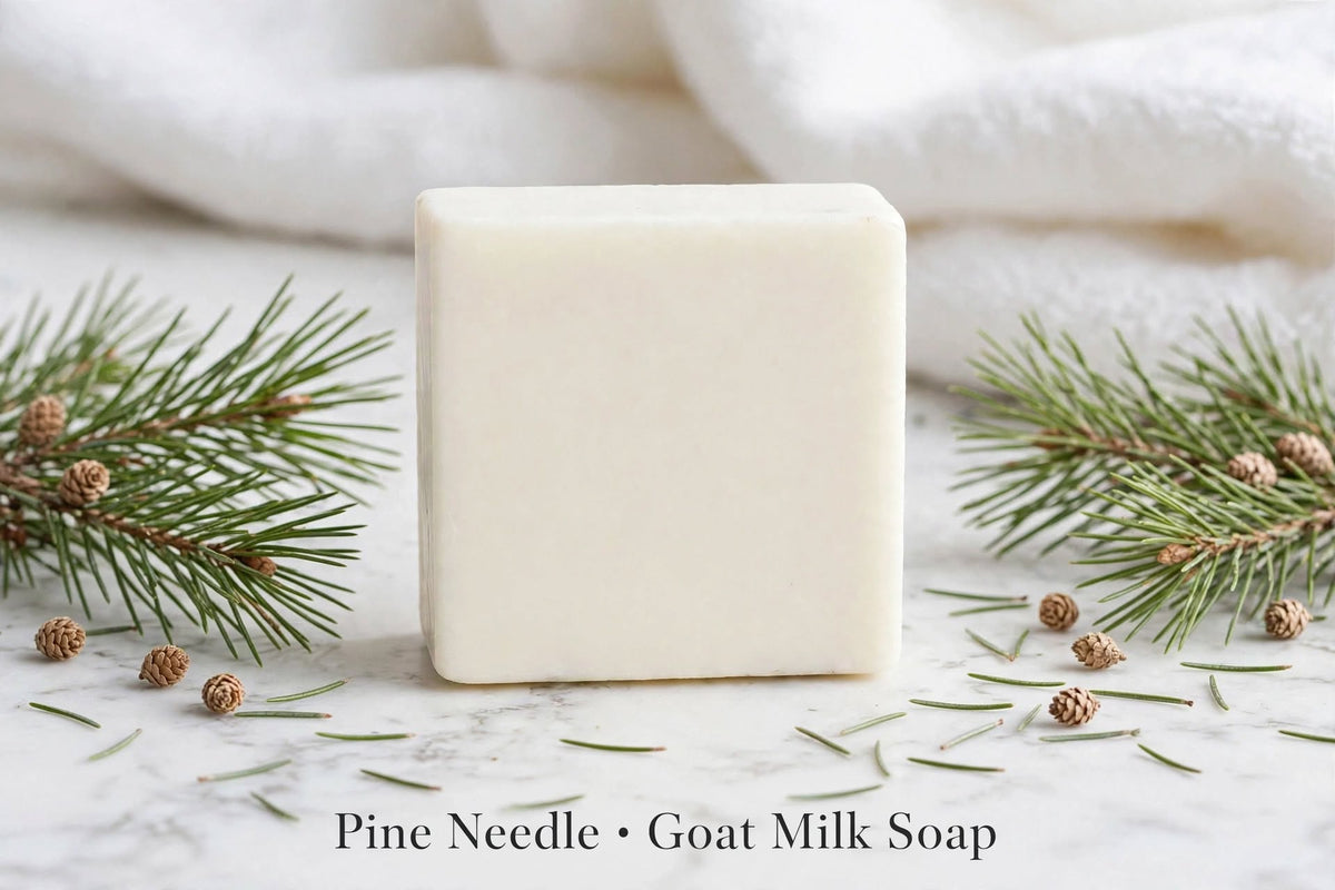 Pine Needle Goat Milk Soap 6.5oz
