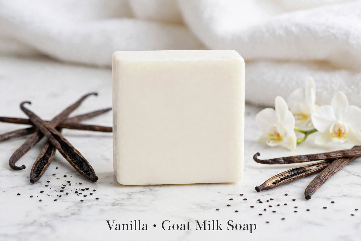 Vanilla Goat Milk Soap 6.5oz