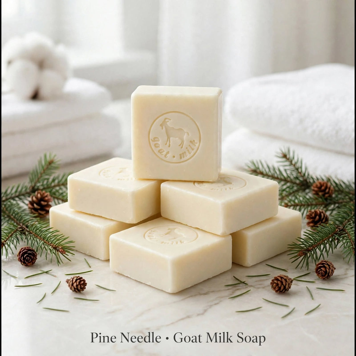 Pine Needle Goat Milk Soap 6.5oz