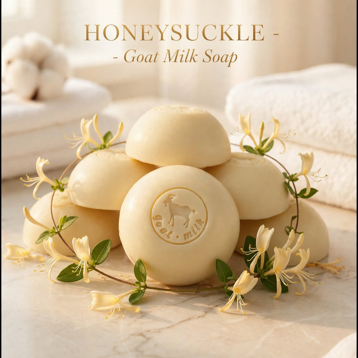 Honeysuckle Goat Milk Soap 4oz