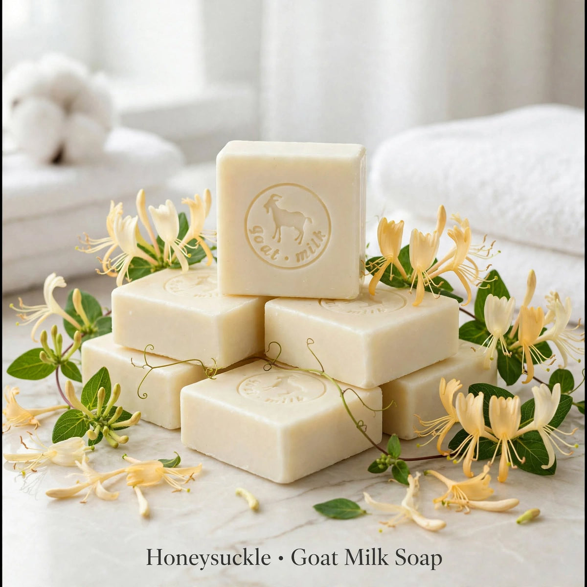 Honeysuckle Goat Milk Soap 6.5oz